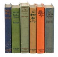 Six first editions by Edgar Rice Burroughs