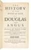 The History of the House and Race of Douglas and Angus - With a presentation inscription from Sir Walter Scott - 2