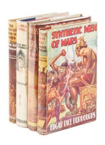 Four volumes from the Barsoom series