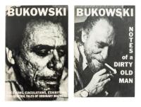 Two volumes by Charles Bukowski published by City Lights Books