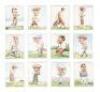 Churchman's Cigarettes picture cards &ldquo;Prominent Golfers&rdquo; series, complete, Nos. 1-12