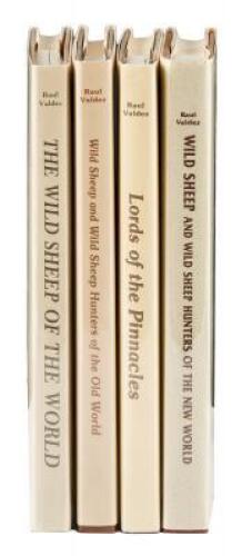 Four signed first editions on wild sheep by Raul Valdez