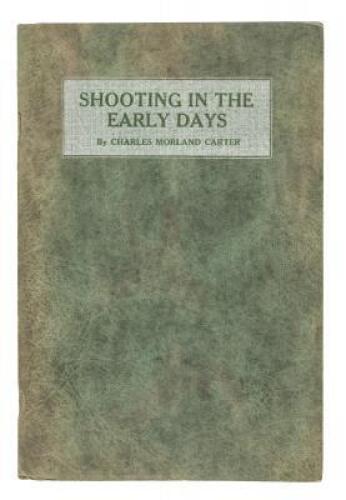 Shooting in the Early Days: From 1863 to 1919