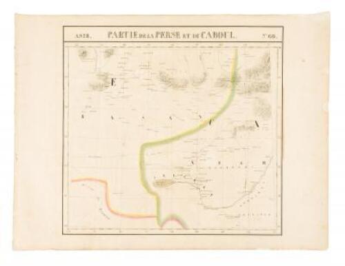 Four large-scale maps of parts of Asia