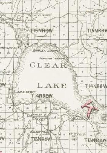 [Weber's map of Lake County, California]