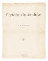 Flugtechnische Ausblicke