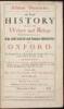 Athenae Oxonienses. An Exact History of all the Writers and Bishops Who have had their Education in the most ancient and famous University of Oxford, From...1500, to...1690