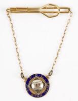 Press badge [i.e. fob] for the 1947 Pacific Coast League All Star Game