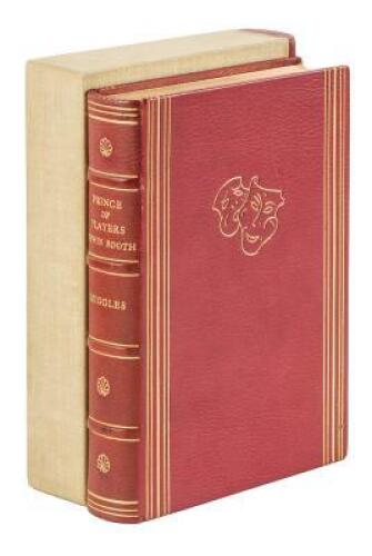 Prince of Players: Edwin Booth - finely bound by Charlotte Ullmann