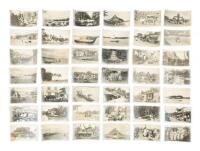 Approximately 65 snapshot photographs of scenes and people in Asia, taken on a tour of India, China, Japan, the Philippines, and adjacent areas