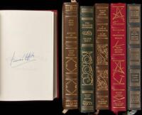 Ten signed first editions from the Franklin Library - Authors H-R