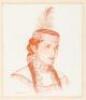 Two original pastel drawings of Native Americans - 2