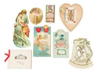Collection of Valentines and Christmas greetings from the late nineteenth and early twentieth centuries
