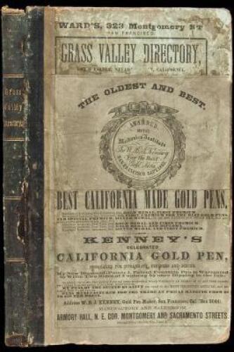 Directory of Grass Valley Township for 1865: containing a historical sketch of Grass Valley, of Allison Ranch, and Forest Springs; also, a description of the principal mines, all the quartz mills, religious and other organizations ...