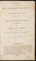 Narrative of the Exploring Expedition to the Rocky Mountains in the Year 1842, and to Oregon and North California in the Years 1843-'44. - Bound with several pamphlets on the "Oregon Question"
