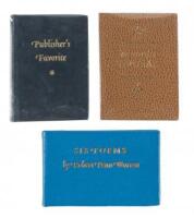 Fifteen miniature books published by Tamazunchale Press