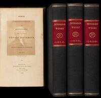 Memoir, Correspondence, and Miscellanies, from the Papers of Thomas Jefferson