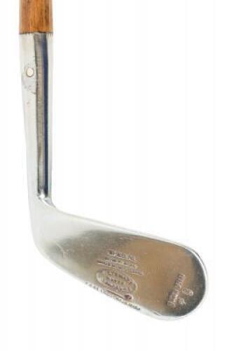 Three Tom Stewart Special Clubs - Spade Mashie (6), Mashie Iron (4), & Mashie (5)