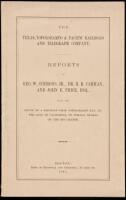 The Texas, Topolobampo & Pacific Railroad and Telegraph Company.
Reports of Geo. W. Simmons, jr., Dr. B.R. Carman, and John E. Price, esq., upon the route of a railroad from Topolobampo Bay, on the Gulf of California, to Piedras Negras, on the Rio Grande