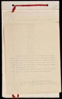 Articles of Incorporation of the Palmetto Gold Mining Company, along with notarized certification and list of company officers