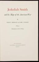 Jedediah Smith and His Maps of the American West