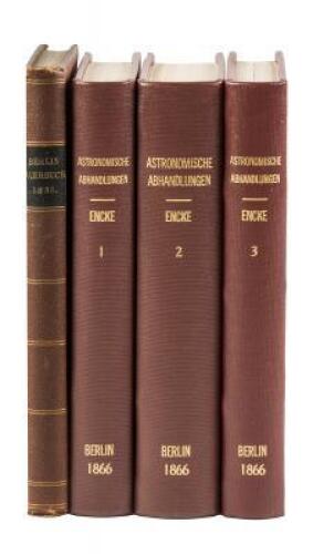 J.F. Encke's Astronomische Abhandlungen zusammengestellt aus den Jahrg&auml;ngen 1830 bis 1862 des Berliner Astronomischen Jarbuches...