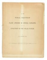 On the Tidal Friction of a Planet Attended by Several Satellites and on the Evolution of the Solar System