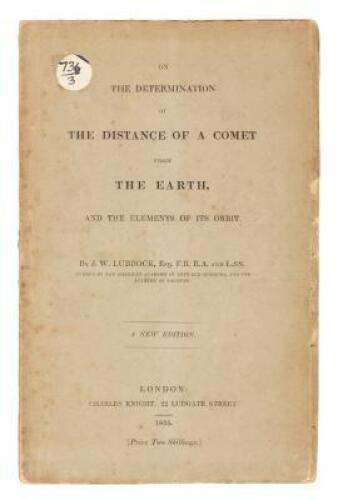 On The Determination of The Distance of a Comet from the Earth and the Elements of its Orbit