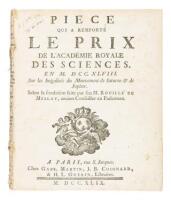 Sur les inégalités du mouvement de Saturne & de Jupiter: Piece qui a remporté le prix de l'Académie royale des sciences en M. DCC. XLVIII... Selon la fondation faite par feu M. Rouillé de Meslay, ancien conseiller au parlement