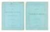 Two astronomical works by Asaph Hall published by the U.S. government