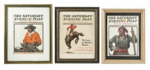 A selection of N.C. Wyeth prints and ephemera