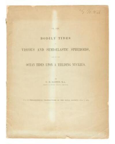 On the Bodily Tides of Viscous and Semi-elastic Spheroids, and on the Ocean Tides upon a Yielding Nucleus