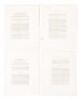 Four papers extracted from the Philosophical Transactions of the Royal Society