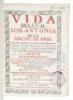 Vida de la V. M. Sor Antonia de la Madre de Dios... Fundadora en el Convento de Santa Monica de la Puebla de los Angeles. - 2