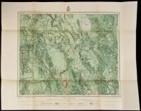 Seven Land Classification maps from the reports of the U.S. Geographical Surveys West of the 100th Meridian