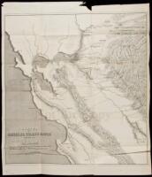 Sketch of General Riley's Route through the Mining Districts July and Aug. 1849