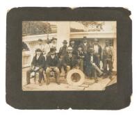Photograph of the crew of the Laura Madsen