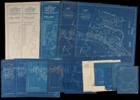 Collection of maps of the Blanco Ranch subdivision, Los Altos