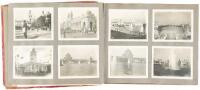 Early 20th century photo album including the 1904 St. Louis World's Fair