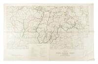 Shasta National Forest California Mt. Diablo Meridian - North Half [&] South Half