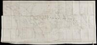Map of that Portion of the Boundary between the United States and Mexico, from the Pacific Coast to the Junction of the Gila and Colorado Rivers...and The Rio Gila from Near its Intersection with the Southern Boundary of New Mexico&hellip; Negotiated by the Hon.