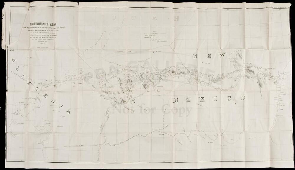 Preliminary Map of the Western Portion of the Reconnaissance and Survey ...