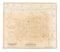 Map of Resubdivision of a part of Anzavista San Francisco, Calif. Punnett, Parez & Hutchinson - Civil Engineers, January 1947