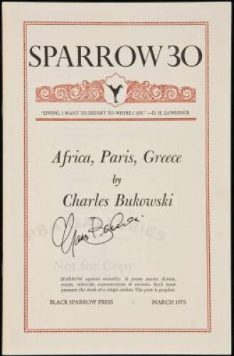 Africa, Paris, Greece
