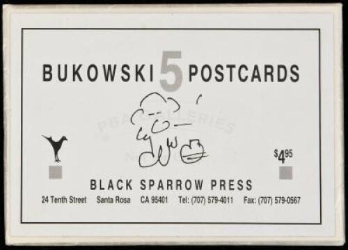 5 Bukowski Post Cards