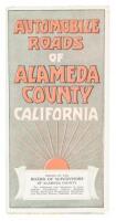 Automobile Roads of Alameda County California