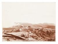 Original photograph of mining works, commercial buildings and residences at Humboldt, Arizona