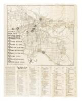 MAP Showing Locations Of Olympic Events In Los Angeles County / Game Of The Tenth Olympiad…July 30 To August 14, 1932 / Distributed By Los Angeles County Chamber Of Commerce