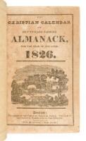 The Christian Calendar and New England Farmer’s Almanack, for the Year of our Lord 1826.