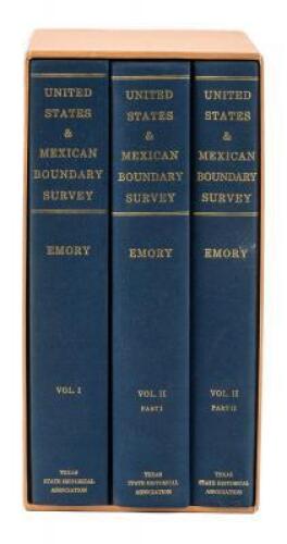 Report on the United States and Mexican Boundary Survey, Made Under the Direction of the Secretary of the Interior